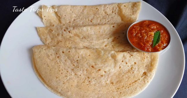 Oats Dosa - Thattukada