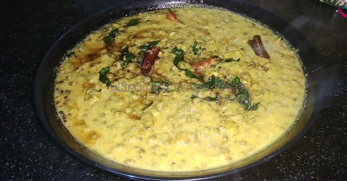 Green Gram Curry Thattukada