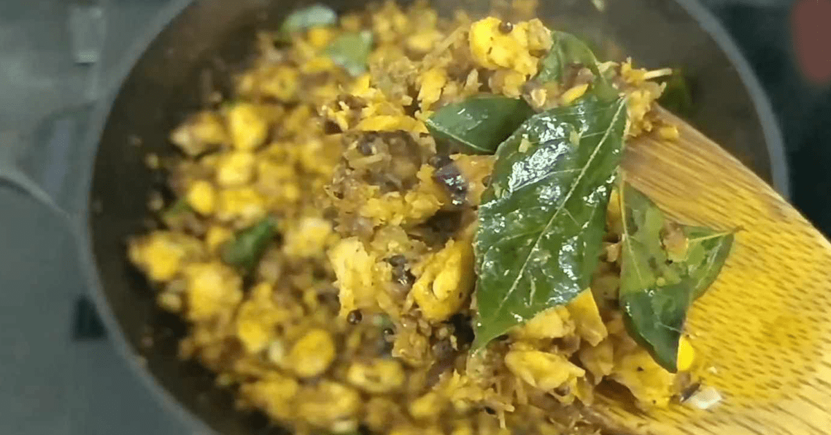 Fish fried and crushed recipe - Thattukada